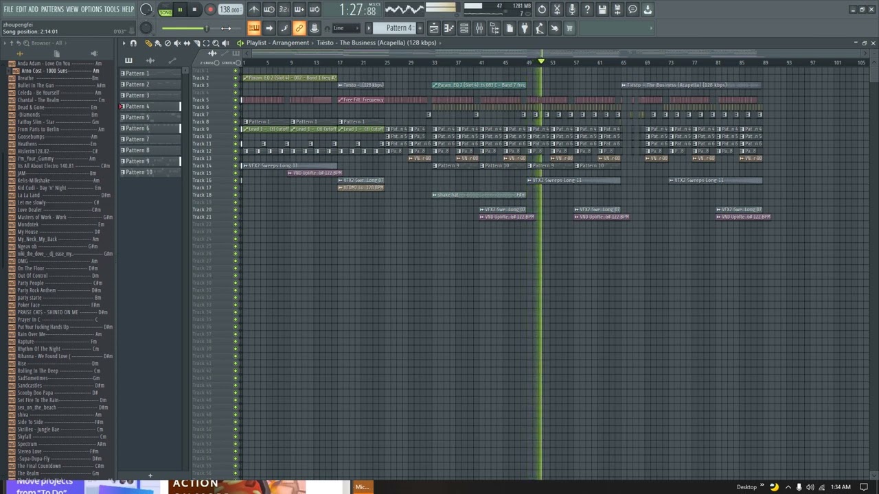 Flp -  The Business  -  ( Cover DropBeat  Lemon 2k )