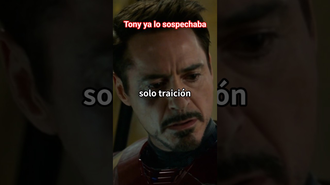 La razón oscura por la que Tony nunca confió del todo en Capitán América #ironman