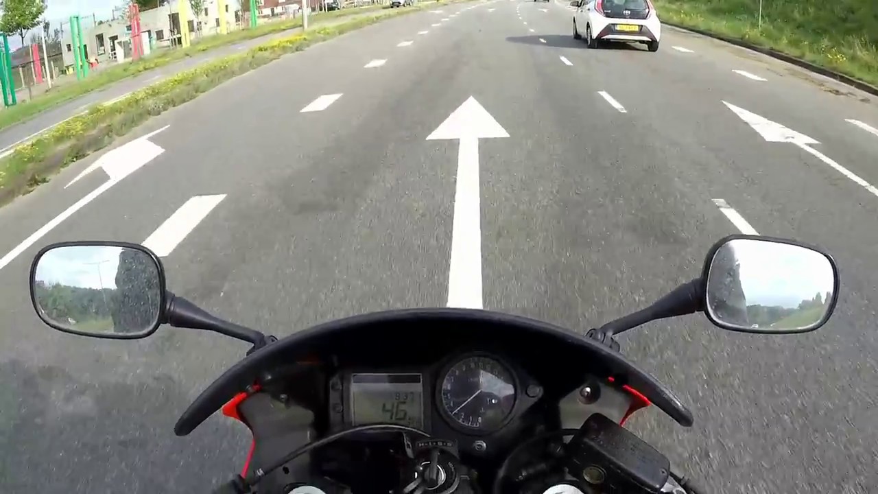 MotoVlog with Firefly 8 SE Actioncam - CBR600 F4i