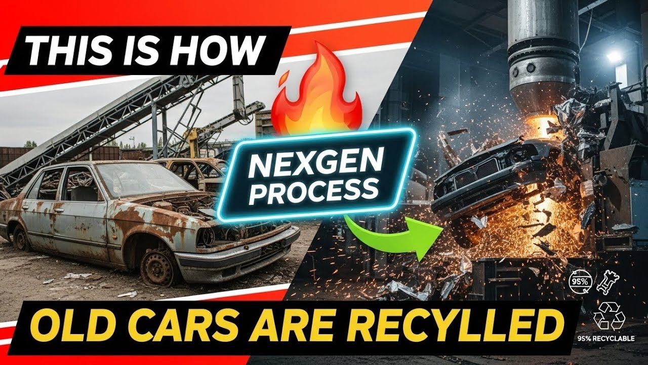 "This is How Old Cars Are Recycled | NexGen Process 🔥"