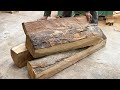 Woodworking Instructions By Experienced Carpenters // Unique Bed Building Idea From Raw Wood