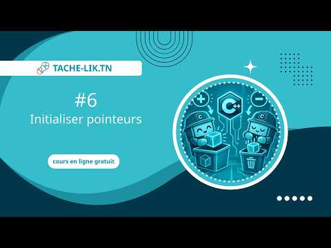 C++ - Chapter 3 | Part 6: Initializing Dynamic Pointers in C++ | Tache-Lik.tn