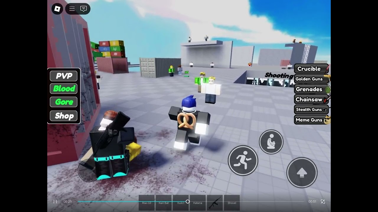 Tutorial how to cut someone’s head off in blood burst