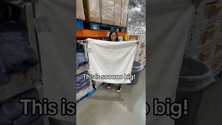 Costco has giant bath sheets! Way bigger than a bath towel! Great price at Costco! #big #towels screenshot 3