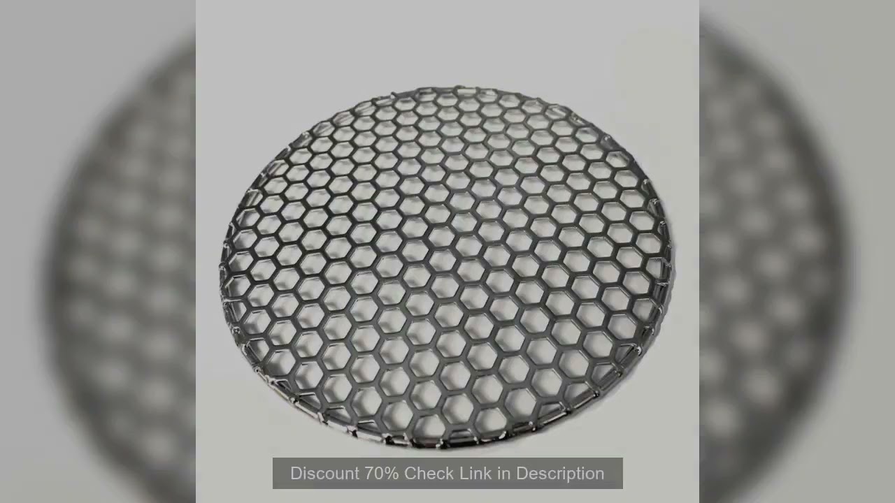 10-40CM Diameter Stainless Steel 304 Food Grade Round BBQ Charcoal Grate Barbecue Grill with Cellula