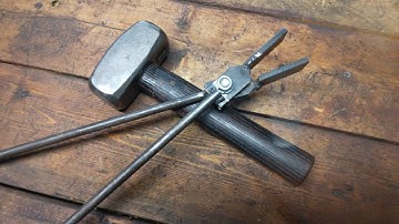 Hone blacksmith shop from scratch part 5: better tongs
