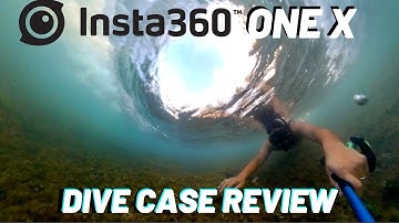 Insta360 One X is a GAME CHANGER!!! (Unboxing & Dive Case Review In Ocean)