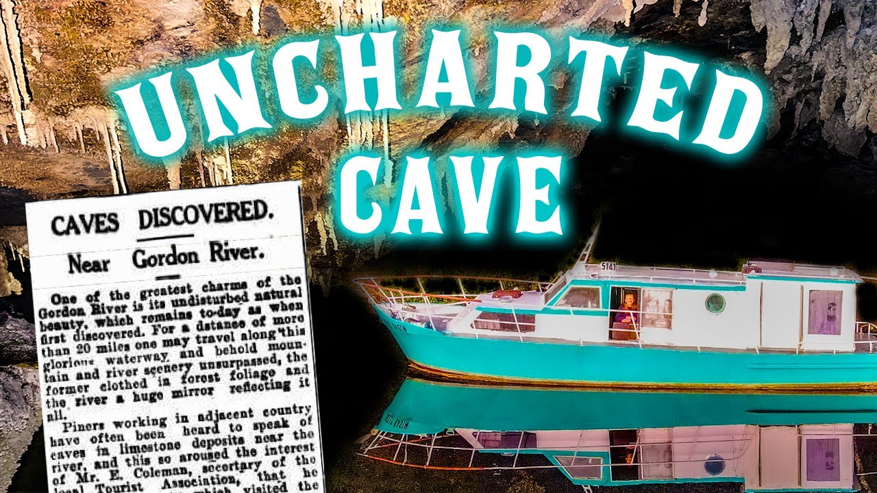 Пещеры обнаружены возле реки Гордон в Тасмании