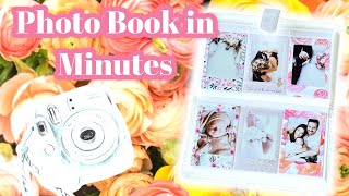 SophiaSophia Mini Photo Album Kit Review.  #instax #polaroid
