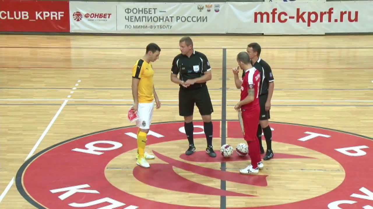 Видеорепортаж о первом матче МФК КПРФ – «Дина» - YouTube
