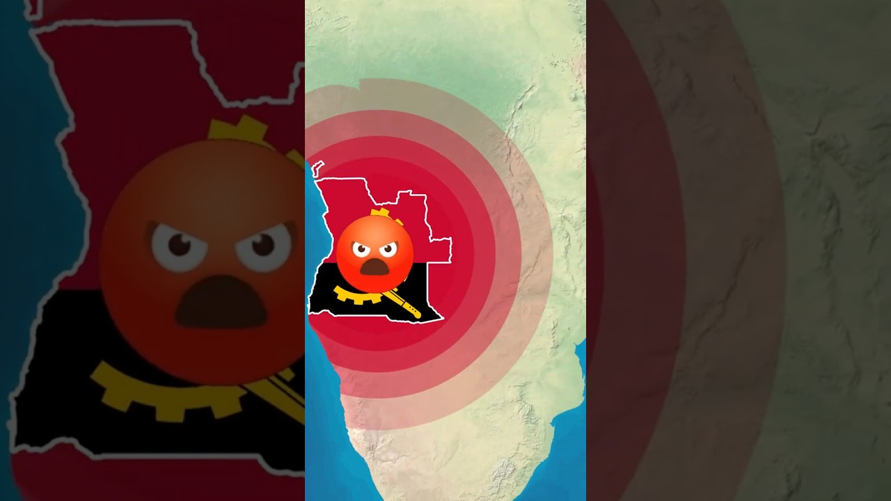 🔥 E SE ANGOLA FICASSE FURIOSA E ATACASSE TODOS OS SEUS VIZINHOS? 😱💥 (SIMULAÇÃO FICTÍCIA)