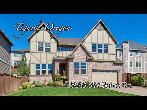 15243 SW Seine Dr, Tigard, OR home video tour