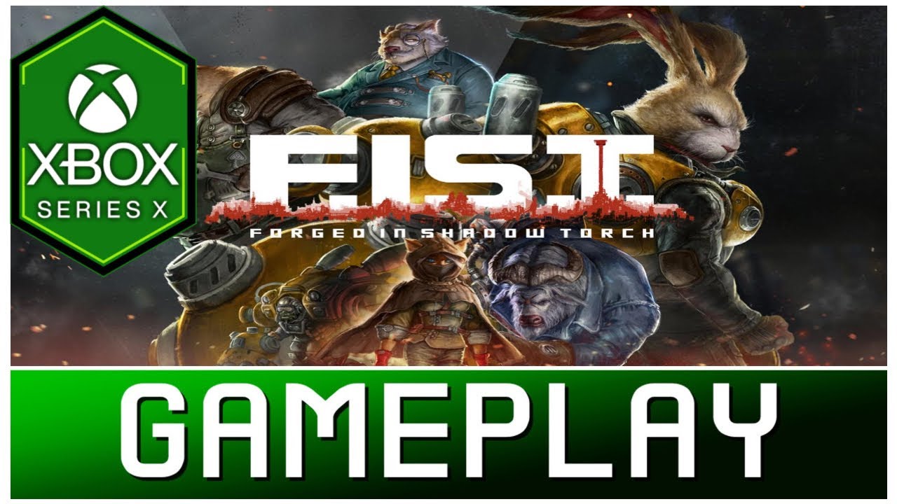 F.I.S.T. In Shadow Torch Xbox Series X Gameplay Gamepass