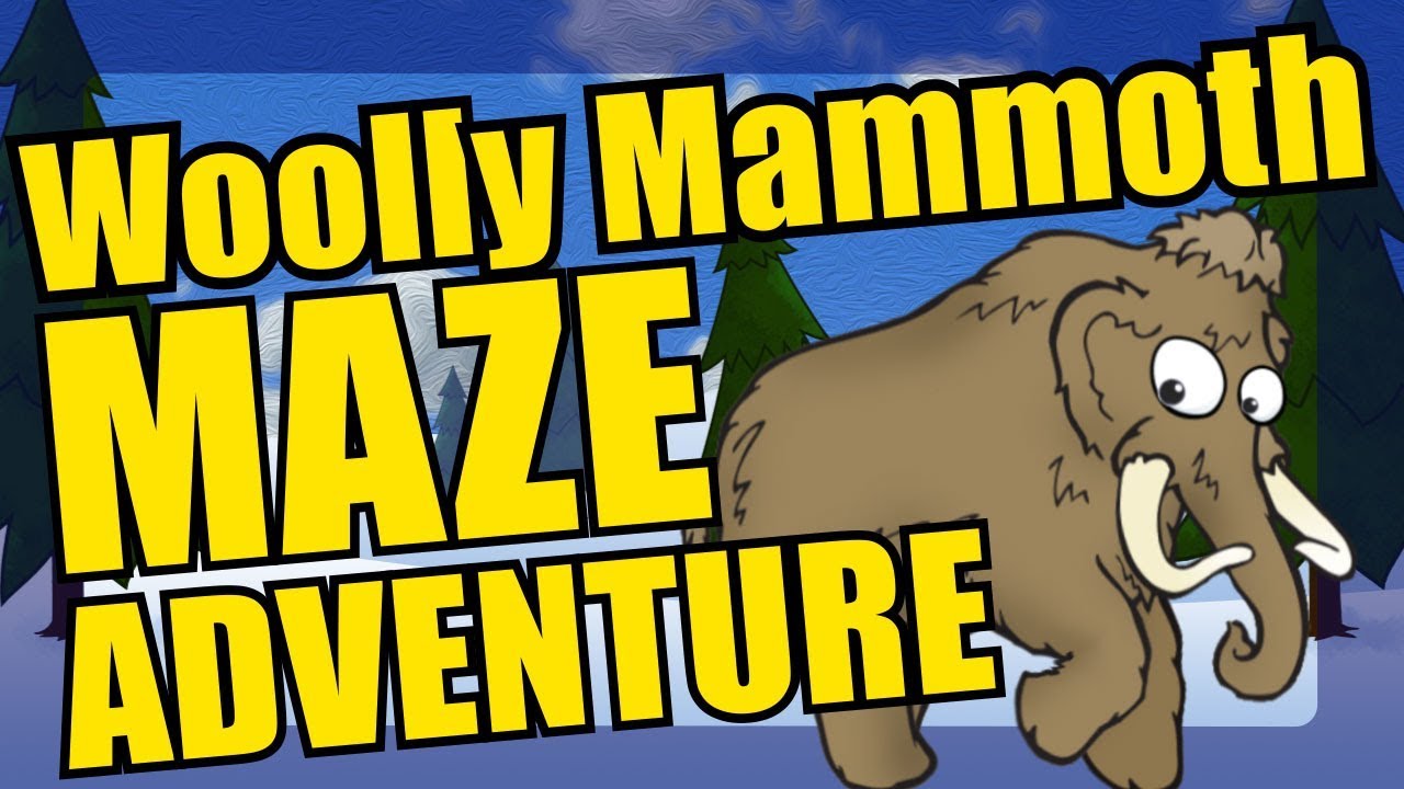 Woolly Mammoth Maze Adventure - YouTube