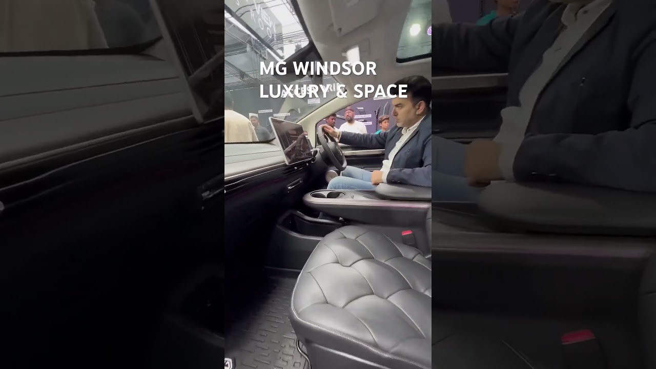 BOOK NOW +91 98759 64939 MG WINDSOR EV   Luxury and Space 