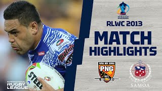 Rugby League World Cup | 2013 | Papua New Guinea v Samoa | Extended Highlights News