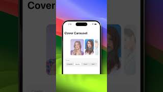 Cover Flow Carousel | SwiftUI | Xcode | iOS | Animation