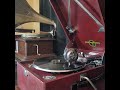 藤山 一郎 ♪空は靑いぞ ! !♪ 1934年 78rpm record. Columbia Model No G ー 241 phonograph