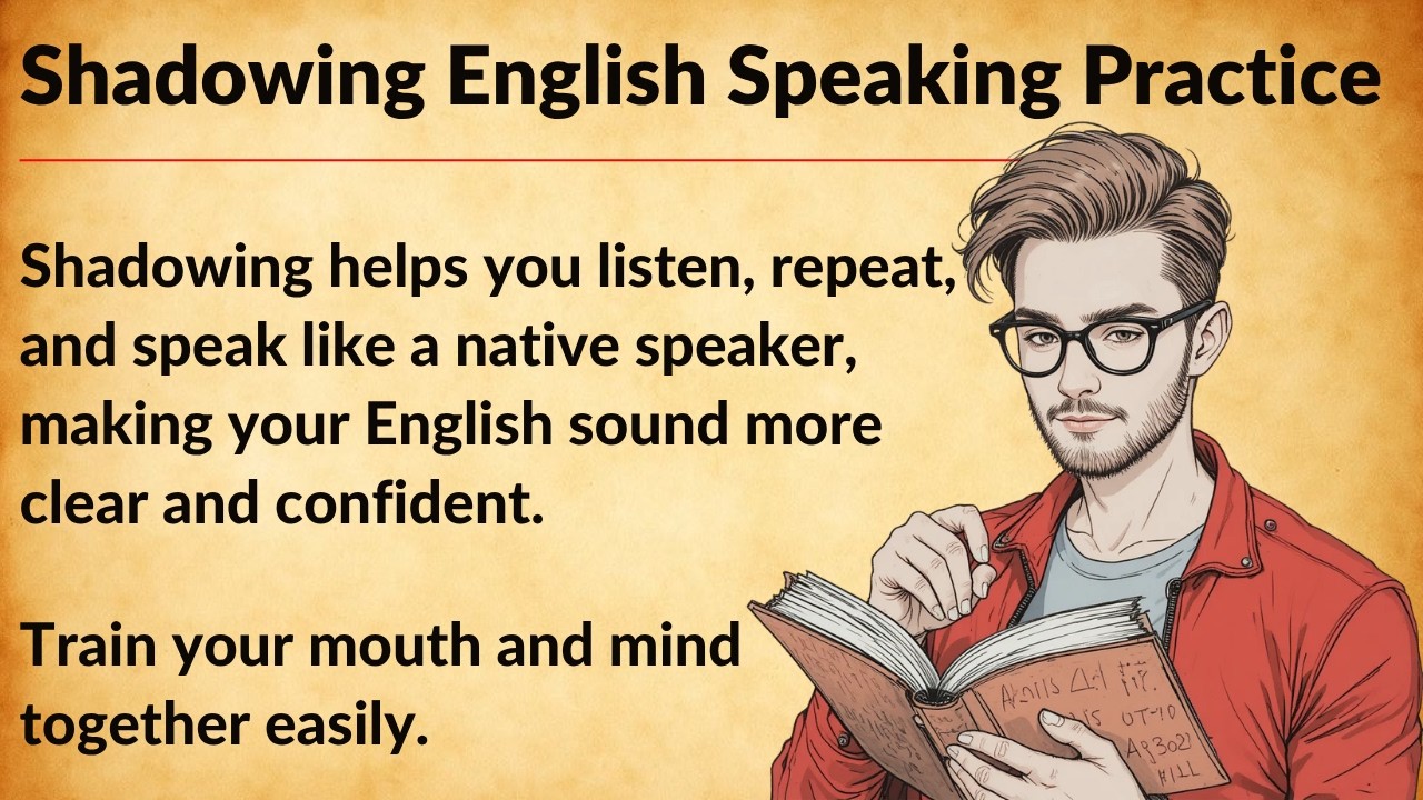 Shadowing English Speaking Practice || Speak English With Me || English ...