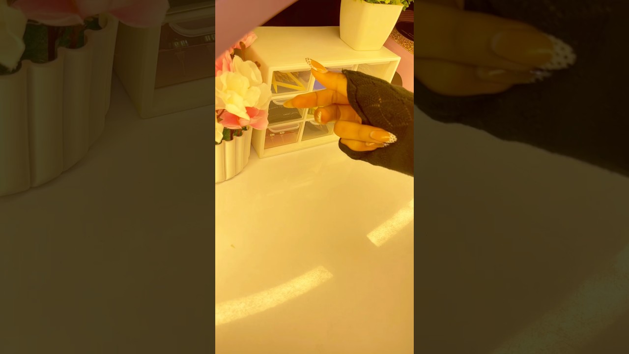 Rose Gold Glitter Press-On Nails ✨💗 | Nail Packaging Video | Aesthetic Packing 