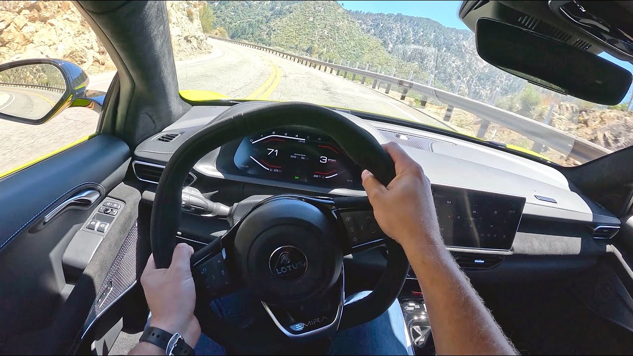2025 Lotus Emira Chapman Bespoke Six-Speed Manual - POV Test Drive (Binaural Audio)