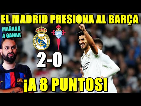 El MADRID GANA 2-0 al CELTA y PRESIONA al BARÇA ¡A 8 PUNTOS! GRAN CAMAVINGA - MAÑANA BARÇA VS ATLETI