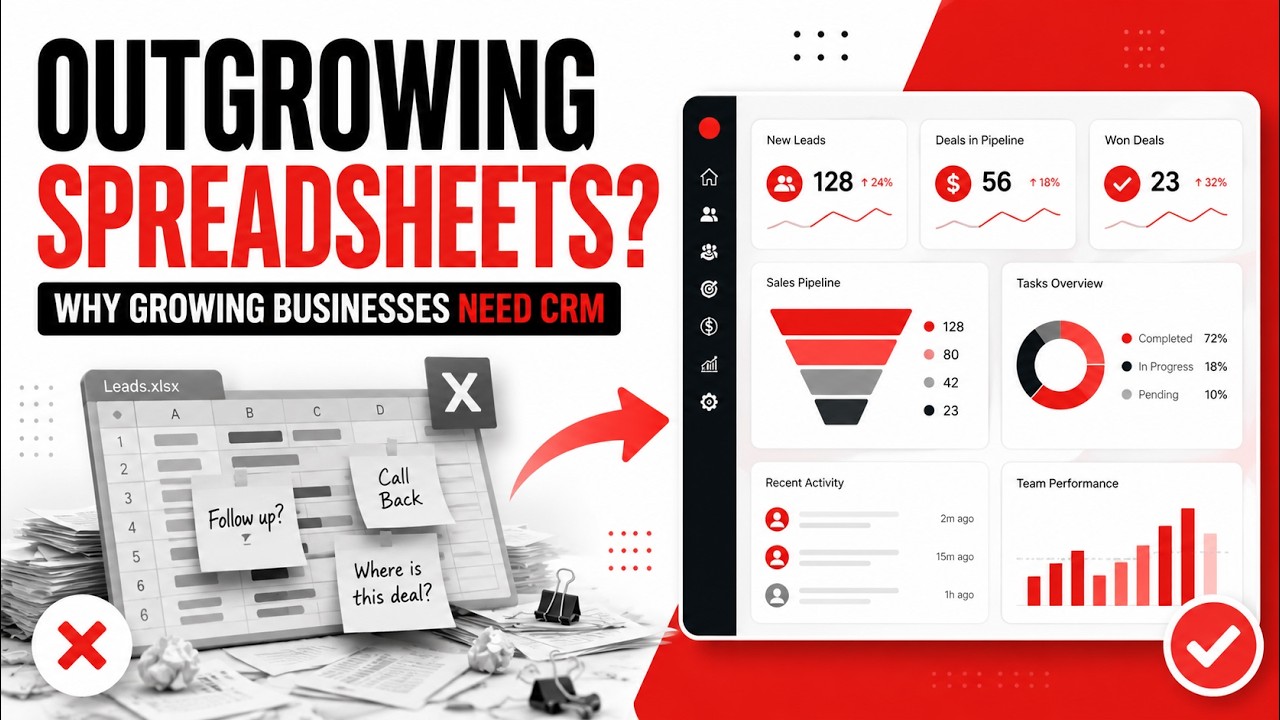 Why Growing Businesses Outgrow Spreadsheets