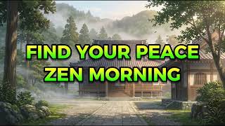 Quiet Temple Morning 🏯 | 4 Hours Peaceful Anime Ambient &amp; Zen Relaxation (4K) #sunsetambience #lofi