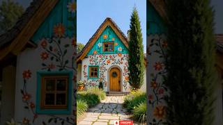 The Most Aesthetic Boho Home You’ll Ever See | Painter’s Colorful Sanctuary#shorts #home #aesthetic