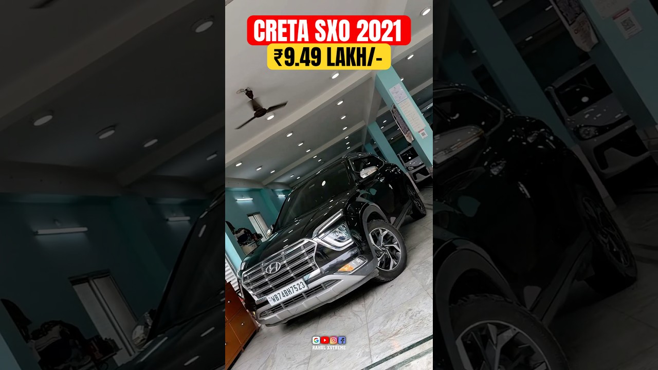 Creta SXO 2021 ₹9.49 Lakhs/- #rahulxstreme #youtubeshorts