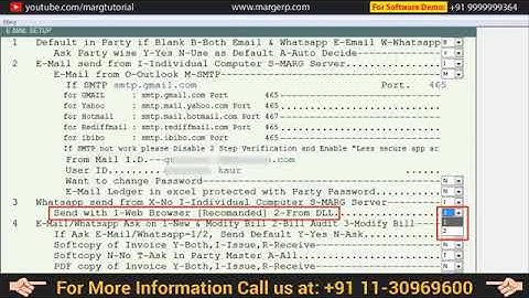 WhatsApp your Bills & Outstanding to Customer directly from Marg Erp English