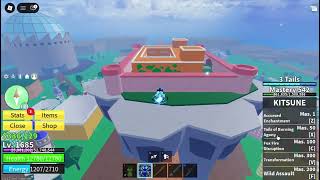 Kitsune vs yeti best for pvp #dragonfuit#roll#bloxfuit