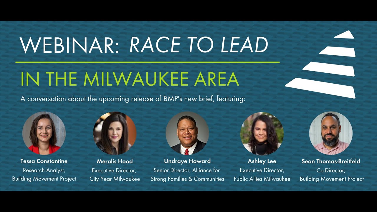 Webinar: Race to Lead in the Milwaukee Area
