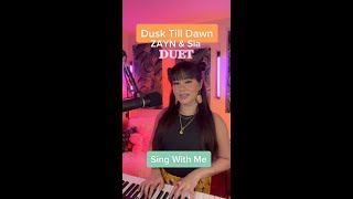 Dusk Till Dawn - ZAYN & Sia - Duet (Sing With Me) #zayn #sia #singing #duet