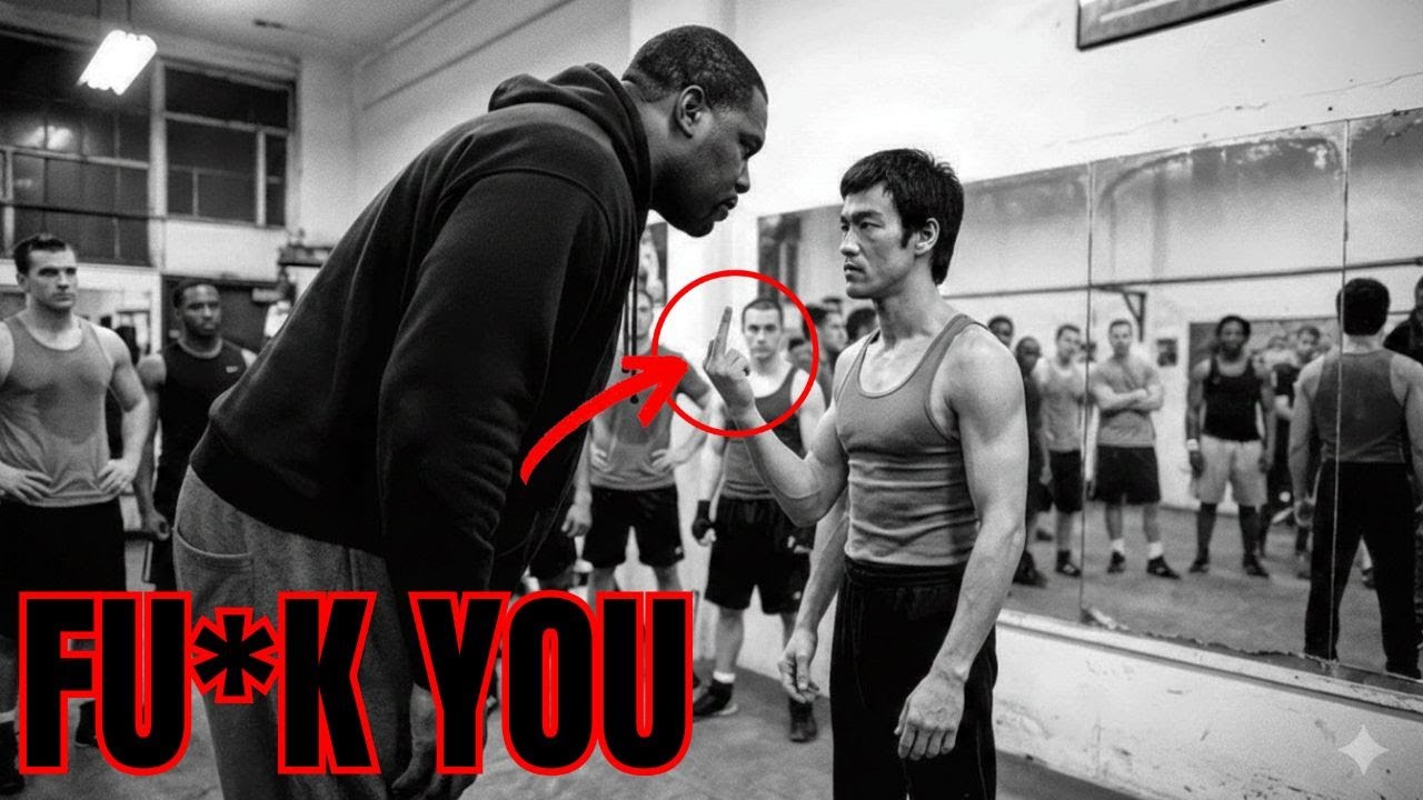 "Bruce Lee Walks Into the Gym... 300-Pound Bodybuilder Sneers 'You're Nothing But Bones!