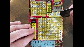 Crossword Cash Florida Lottery Scratch Off #win #asmr #shorts #lottery #floridalottery screenshot 5