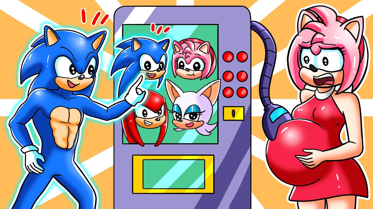 Sonic x Amy Brewing Cute Baby - Very Funny Life Story | Sonic Thẹ Hedgehog 3 Animation