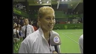 2001 Filderstadt First Round Hingis/Kournikova vs Navratilova/Sanchez-Vicario