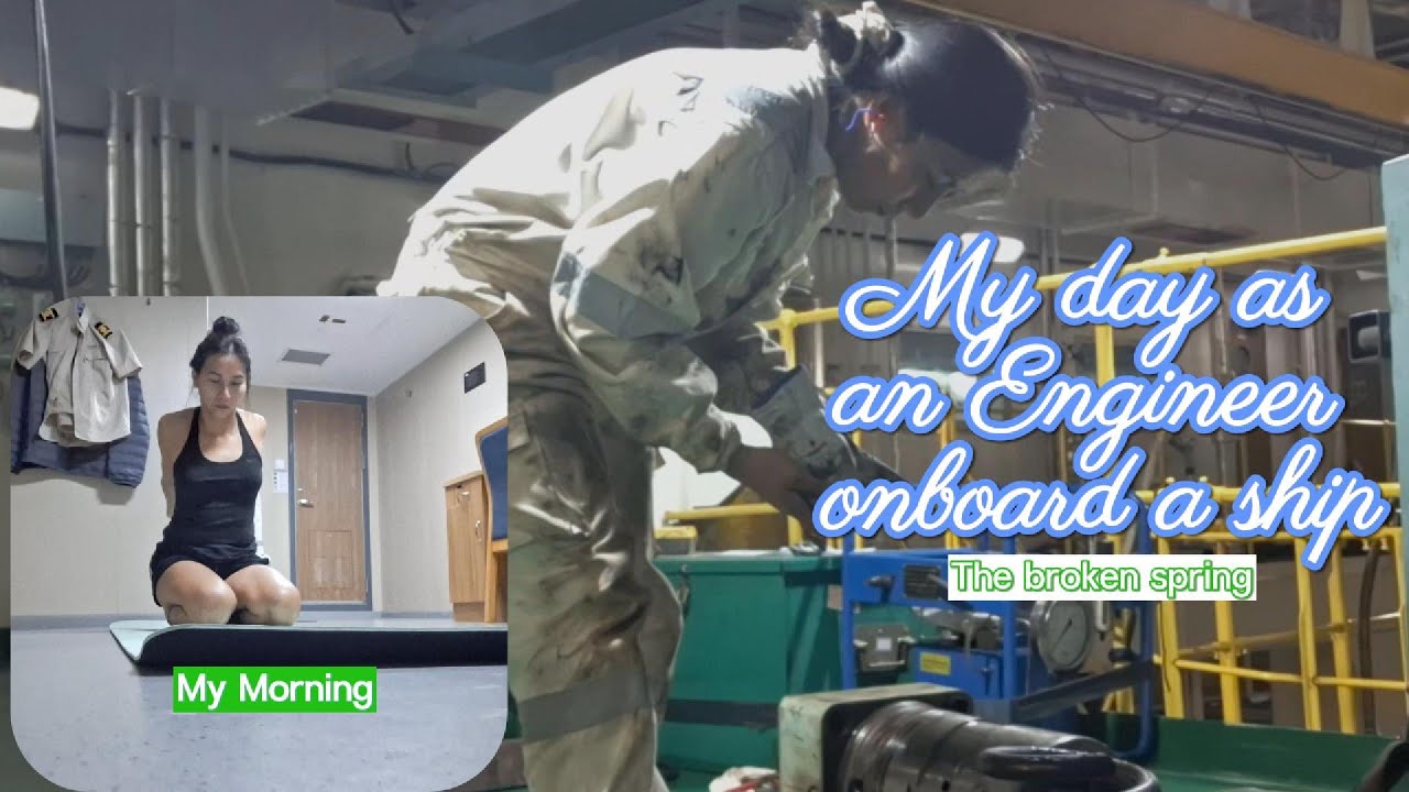 "Female Engineer at Sea: A Day in the Life | Breaking Barriers in Maritime Engineering"