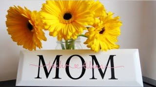 MOTHERS DAY TILE TUTORIAL | MOTHERS DAY CRICUT GIFT IDEAS  | Mothers Day Subway Tile Plaque