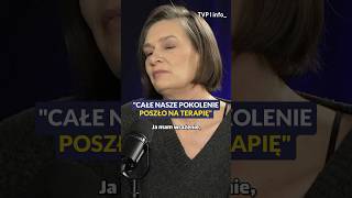 Maria Seweryn: całe nasze pokolenie poszło na terapię #polska #film #shorts