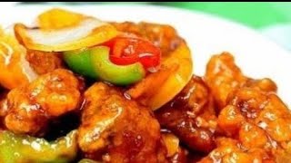 دجاج صيني بالخضار(كانتون) بدون قلي / صحي سريع و لذيذ