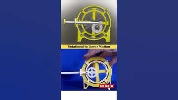 Rotary to Linear Drive - Useful Mechanism #machine #3dprinting #cadcam #solidworksmolddesign #3d