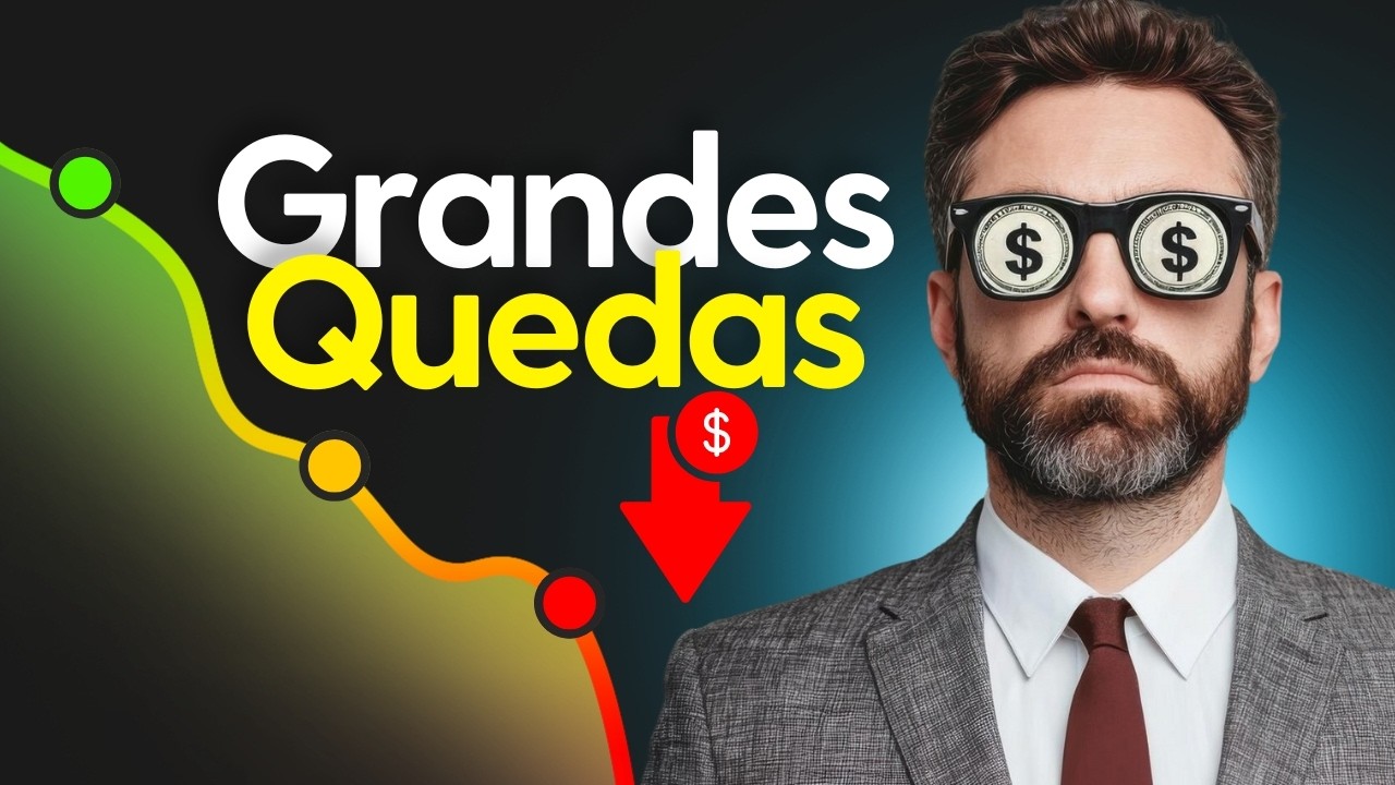 3 Ações em QUEDA em 2025: Cilada ou Oportunidade para 2026?