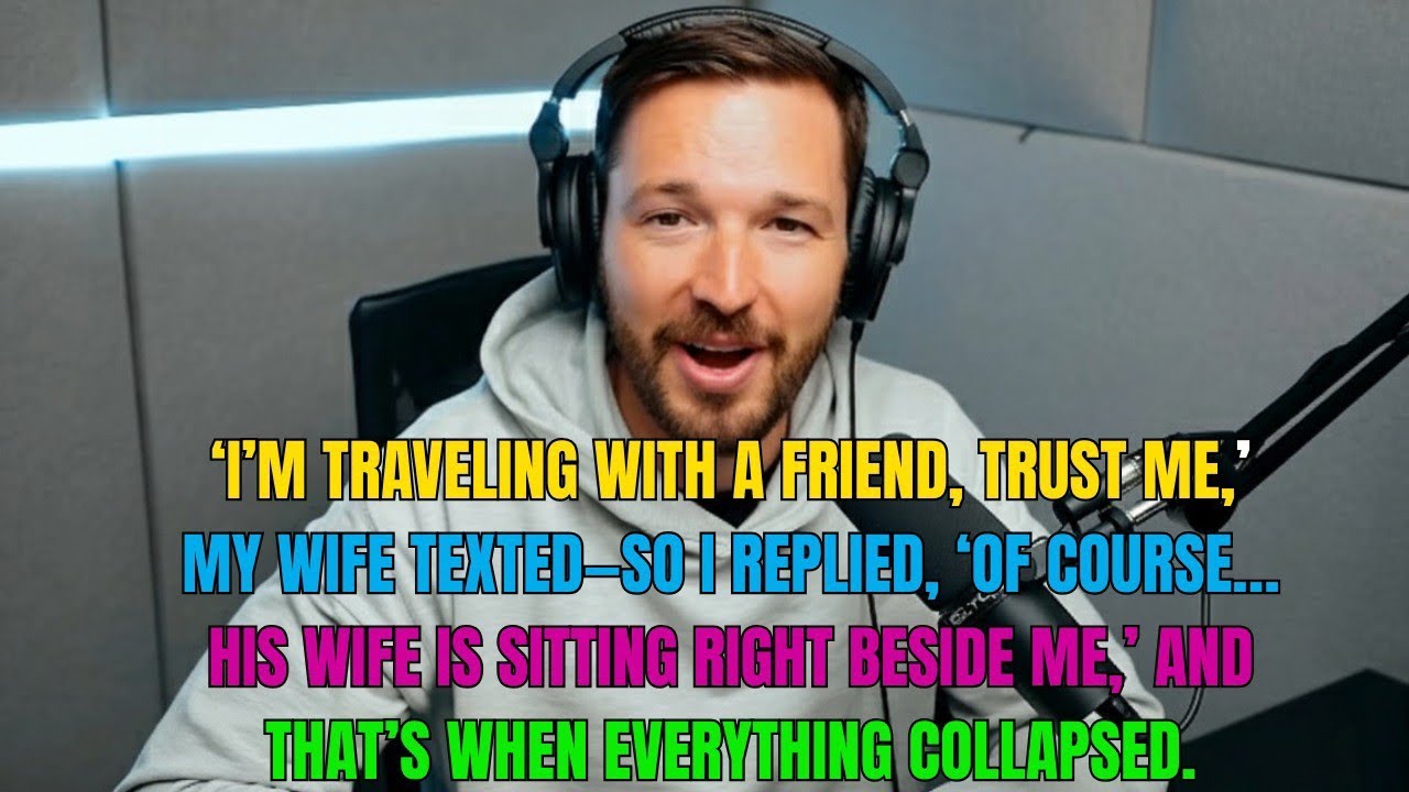 ‘I’m Traveling With a Friend, Trust Me,’ My Wife Texted—So I Replied, ‘Of Course… His Wife Is...