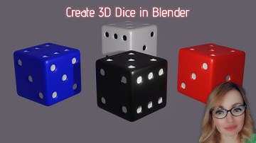 Learn How to Create 3D Dice in Blender