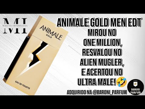 Animale Gold For Men Animale - YouTube