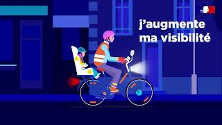 Piétons, cyclistes et trottinettistes, soyez plus visibles Piétons, cyclistes et trottinettistes, soyez plus visibles