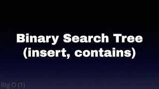 Binary Search Tree