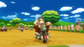 Mario Kart Wii Hd donkey Kong Gameplay  Mushroom Cup 150cc